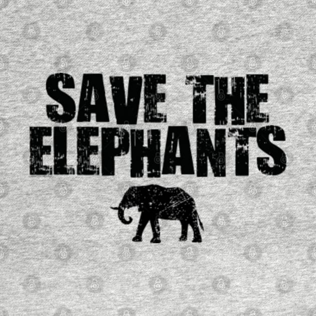 SAVE THE ELEPHANTS by ROBZILLA